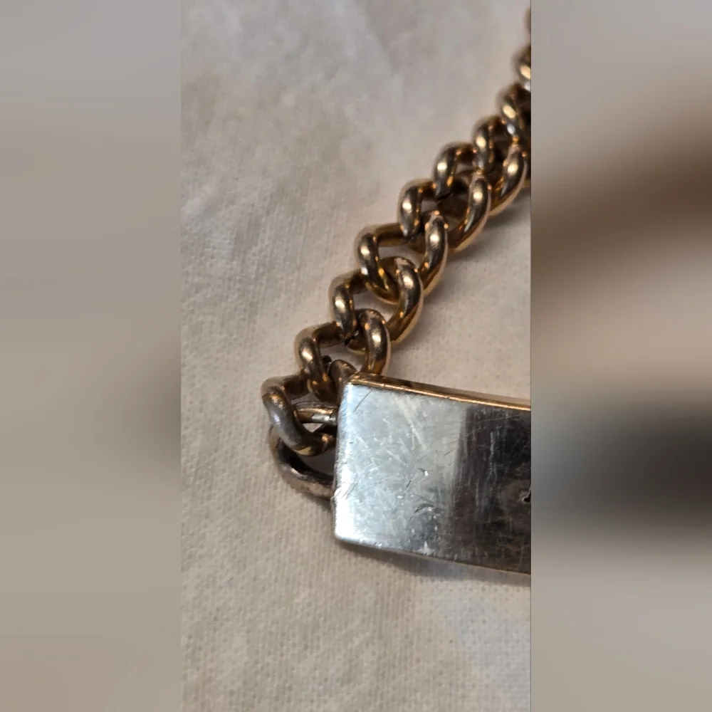 Vtg 1/20 12k G.F On Sterling Bracelet